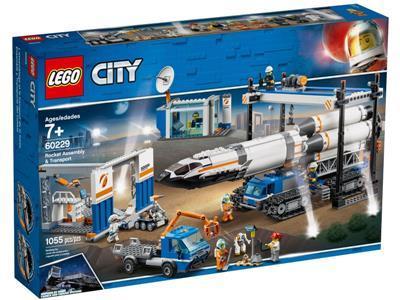 LEGO City Space Rocket Assembly & Transport 60229