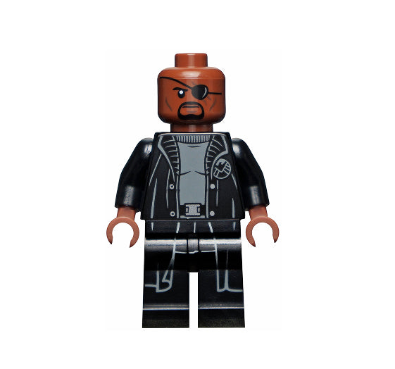 LEGO MINIFIG Marvel Super Heroes Nick Fury sh0585a