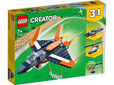 LEGO Creator Supersonic-jet 31126