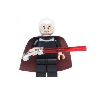 LEGO MINIFIG Star Wars Count Dooku (white hair) sw0472