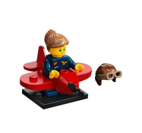 LEGO MINIFIG Airplane Girl, Series 21 col21-9