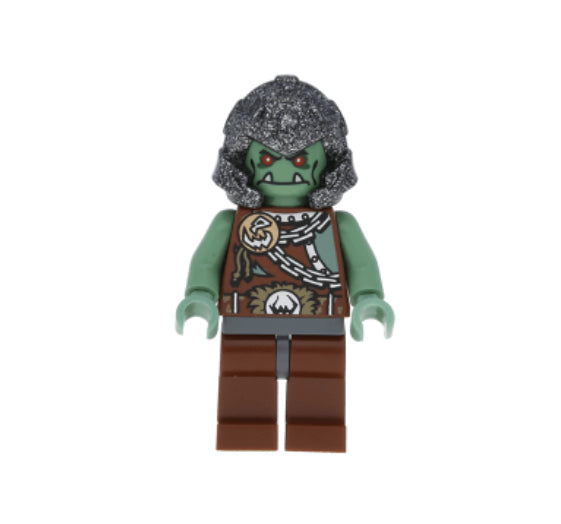 LEGO MINIFIG Fantasy Era Troll Warrior 3 (Orc) cas368