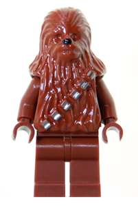 LEGO MINIFIG Star Wars Chewbacca (Reddish Brown) sw0011a