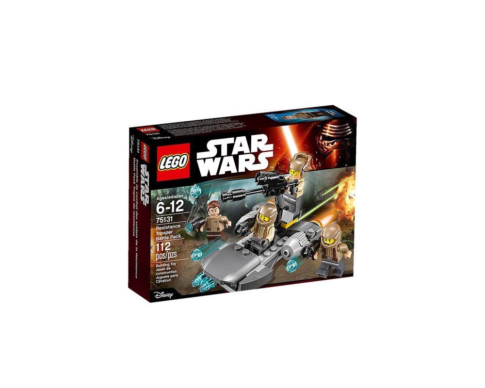 PRE-LOVED LEGO Star Wars Resistance Trooper Battle Pack 75131 (Crushed Box)