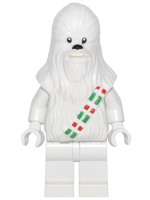 LEGO MINIFIG Star Wars Snow Chewbacca sw0763