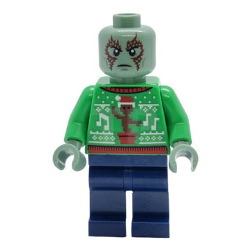 LEGO MINIFIG Marvel Super Heroes Drax - Holiday Sweater sh0837